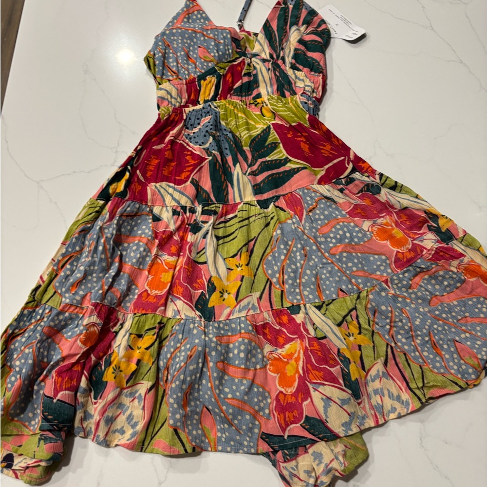 Floral Multicolor Summer Dress